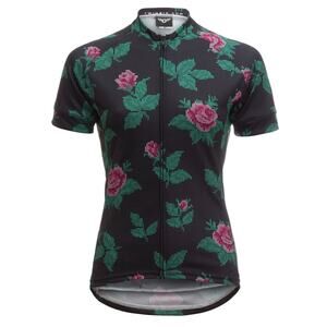 Twin Six Women’s Speedy Rose Canyon Cycling Jersey Pixilated sz XS